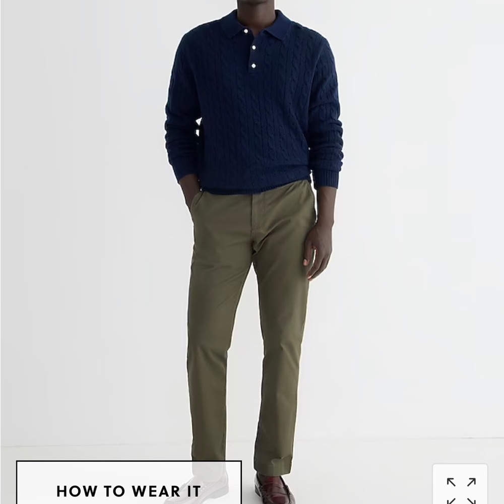 J Crew 770™ Straight-fit stretch chino pant